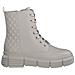 Ivory Casual Closed Booties Stivaletti Sintetico E Tessile Scarpe Donna Beige Eu 40, 5-25202-41 131 - Foto miniatura 2