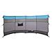 Frangivento da Campeggio Blu 366x152x152 cm Impermeabile - Foto miniatura 9