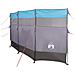 Frangivento da Campeggio Blu 366x152x152 cm Impermeabile - Foto miniatura 10