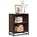 Libreria Rovere Marrone 60x35x76 Cm In Legno Multistrato - Foto miniatura 1