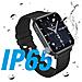 Smartwatch Impermeabile Ip65 Con Lunga Autonomia, Nero - Foto miniatura 2