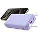 Batteria Supplementare Esterna 20000mah 20w, 1 Porta Usb-a, 1 Posta Usb-c Violet - Foto miniatura 2