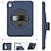 Custodia Resistente Per Ipad 10.2 2019/2020/2021 - Protezione Anticaduta Blu Profondo - Foto miniatura 3
