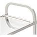 Carrello Da Cucina A 4 Livelli 107x55x125 Cm In Acciaio Inox - Foto miniatura 4