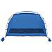Tenda da Spiaggia 2 Persone Azzurra Impermeabile - Foto miniatura 7