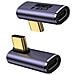 Adattatore Da Usb-c Femmina A Usb-c Maschio Ad Angolo Retto A 90 Gradi, Confezione Da 2 - Foto miniatura 2