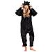 Pigiama Da Donna Tuta Intera Kigurumi Onesie Drago Sdentato Nero 165-175 L - Foto miniatura 8