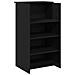 Banco Reception Rovere Nero 155x50x103,5 cm Legno Multistrato - Foto miniatura 8