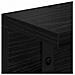 Appendiabiti a muro Rovere nero 60 x 10.5 x 10.5 cm - Foto miniatura 7