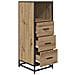 Mobile da Bagno rovere artigianale 35 x 37.5 x 100 cm - Foto miniatura 5