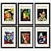 Nacnic Set Di 6 Stampe Künstlerischen Illustrationen Von Pablo Picasso Dunkel Sammlung Von Dekorationsgemälden Im Kunstgalerie Stil A3 Cornice Nera - Foto miniatura 1