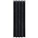 Tende con tende 2 pcs Nero 140 x 260 cm Velluto - Foto miniatura 4