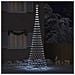 Albero di Natale LED Bianco freddo 160 x 160 x 500 cm Metallo - Foto miniatura 2