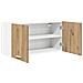 Armadio pensile Riga Rovere artigianale 80 x 31 x 40 cm - Foto miniatura 5
