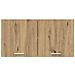 Armadio pensile Riga Rovere artigianale 80 x 31 x 40 cm - Foto miniatura 6
