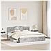 Letto con Contenitore con testiera Grigio cemento 200 x 200 cm - Foto miniatura 3