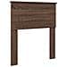 Testiera con testiera Rovere Marrone 75 cm Legno multistrato - Foto miniatura 1