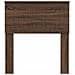 Testiera con testiera Rovere Marrone 75 cm Legno multistrato - Foto miniatura 4