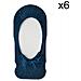Pack-6 Salvapiedi In Cotone Antiscivolo D08xq Da Donna, Design Comodo E Pratico Per L'uso Quotidiano - Foto miniatura 3