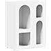 Credenza Bianco 59 x 35 x 80.5 cm Legno multistrato - Foto miniatura 1