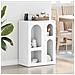 Credenza Bianco 59 x 35 x 80.5 cm Legno multistrato - Foto miniatura 2