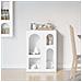 Credenza Bianco 59 x 35 x 80.5 cm Legno multistrato - Foto miniatura 4
