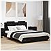 Struttura letto con testata Rovere artigianale 140 x 200 cm - Foto miniatura 2