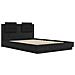 Struttura letto con testata Rovere artigianale 140 x 200 cm - Foto miniatura 5