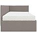 Struttura Letto Angolare con Materasso 2 pcs Talpa Velluto - Foto miniatura 8