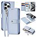 Cover Cartera per iPhone 15 Pro - Pelle /PU, Blu Claro - Foto miniatura 1