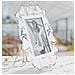 Cornice Portafoto Heart Cuori E Scritte Love Bianco E Oro 12,5x17,5 - Foto miniatura 5