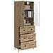 Set di armadi 2 pcs Rovere Artigianale 66 x 34,5 x 90 cm - Foto miniatura 2