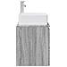 Mobile Lavabo da Parete Sonoma grigio 49,5 x 41 x 63 cm - Foto miniatura 3