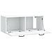 Mobile Porta TV da Muro Bianco 78,5 x 31 x 30 cm - Foto miniatura 5