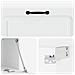 Mobile Porta TV da Muro Bianco 78,5 x 31 x 30 cm - Foto miniatura 9