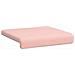 Cuscino per panchina 2 pz Tessuto Sherpa Rosa Profondità 35 cm - Foto miniatura 5