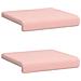 Cuscino per panchina 2 pz Tessuto Sherpa Rosa Profondità 35 cm - Foto miniatura 6