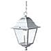 Lampada a sospensione design classico per esterno bianco-argento 6pz - Foto miniatura 6