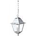 Lampada a sospensione design classico per esterno bianco-argento 6pz - Foto miniatura 5