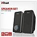 Arys Set Altoparlanti 2.0 Potenza Totale 28 W USB colore Nero - Foto miniatura 10