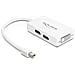 0.16m DisplayPort / VGA + HDMI + DVI 0.16m Mini DisplayPort VGA + HDMI + DVI Bianco - Foto miniatura 3