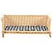 Cesta Per Cani Con Cuscino 90x54x35 Cm Salice Naturale - Foto miniatura 2