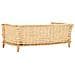 Cesta Per Cani Con Cuscino 90x54x35 Cm Salice Naturale - Foto miniatura 3