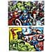The Avengers Puzzle Supercolor 2x60 Pezzi - Foto miniatura 1