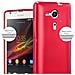 Custodia Compatibile Con Sony Xperia Sp In Rosso Metallico - Coperchio Protettivo In Silicone Tpu Flessibile - Foto miniatura 5