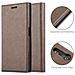 Custodia Compatibile Con Sony Xperia Xz / Xzs In Bruno Caffè - Coperchio Protettiva Con Chiusura Magnetica, Funzione Stand E Tasca Per Le Carte - Foto miniatura 4