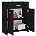 Mobile da Bagno Nero 60x33x80 cm in Legno tecnico - Foto miniatura 5