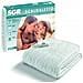 Coperta Elettrica 16803 con Potenza 55 W 2 Zone Temperature Lavabile Colore Bianco - Foto miniatura 1