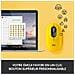 Mouse POP Ottico 4 Tasti 4000 DPI Colore Giallo - Foto miniatura 5