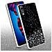Custodia Compatibile Con Huawei P20 In Nero Con Glitter - Coperchio Protettivo In Silicone Tpu Flessibile Con Glitter Scintillanti - Foto miniatura 3
